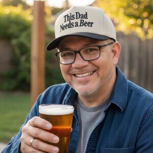 Beer-Loving Dad Snapback Hat